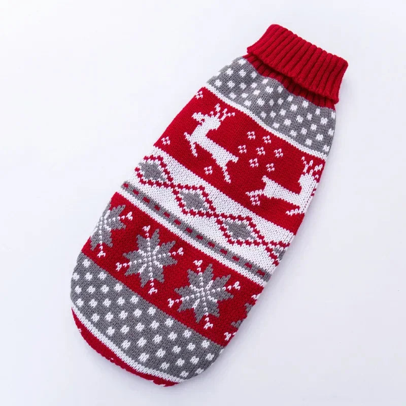 Pet Christmas Sweaters for Large Dogs, Holiday Cute Knit Sweater for Golden Retriever, L - 4 XL