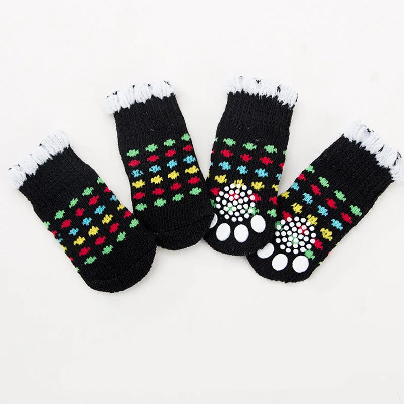 Suitable for ultra small dogs and cats, anti slip indoor pet paw protection, indoor hardwood floor wearing, multiple styles