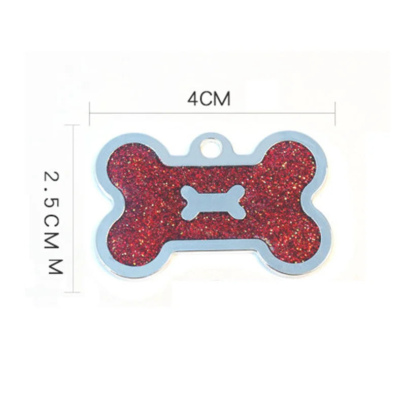 Free Engraving Name Tag Customized Dog Tag Personalized Phone Adress Pet Anti-Lost Dog Accessories Puppy Pendant Cat Dog Id Tags