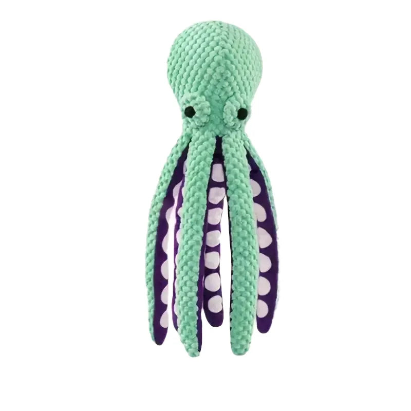 Pet Octopus Dog Toy,Indestructible Dog Toys for Aggressive Chewers,Squeaky Interactive Dogs Anxiety Toy for Small and Large Dogs