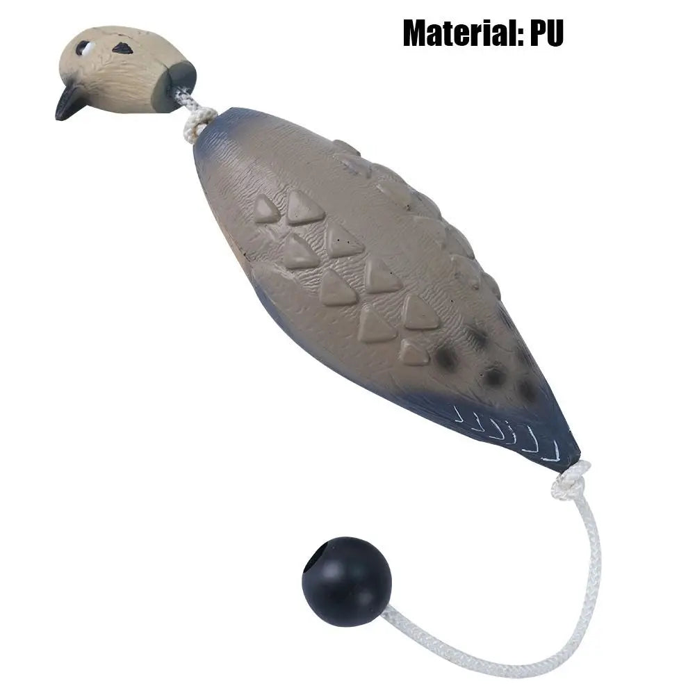 Funny Mallard Duck Decoy Dog Training Toys Bite Resistant For Training Dogs Dog Chew Toy Relaxing Artificial Duck Bird Fetch Toy