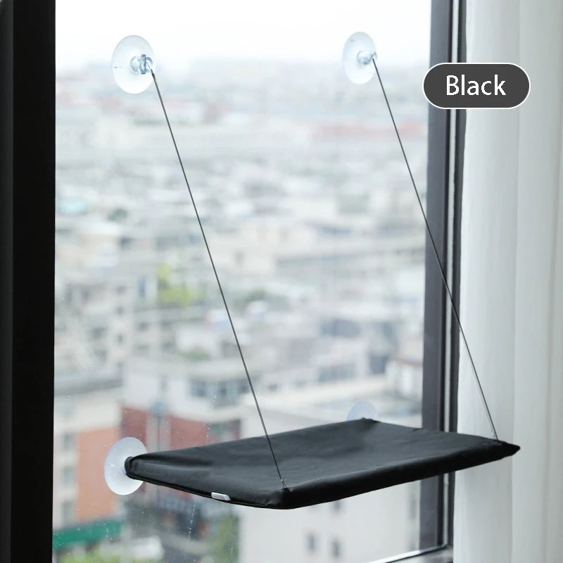 20KG Pet Cat Hammock Hanging Cat Bed Bearing Comfortable Cat Sunny Window Seat Mount Kitten Climbing Frame Pet Accessories Horizon