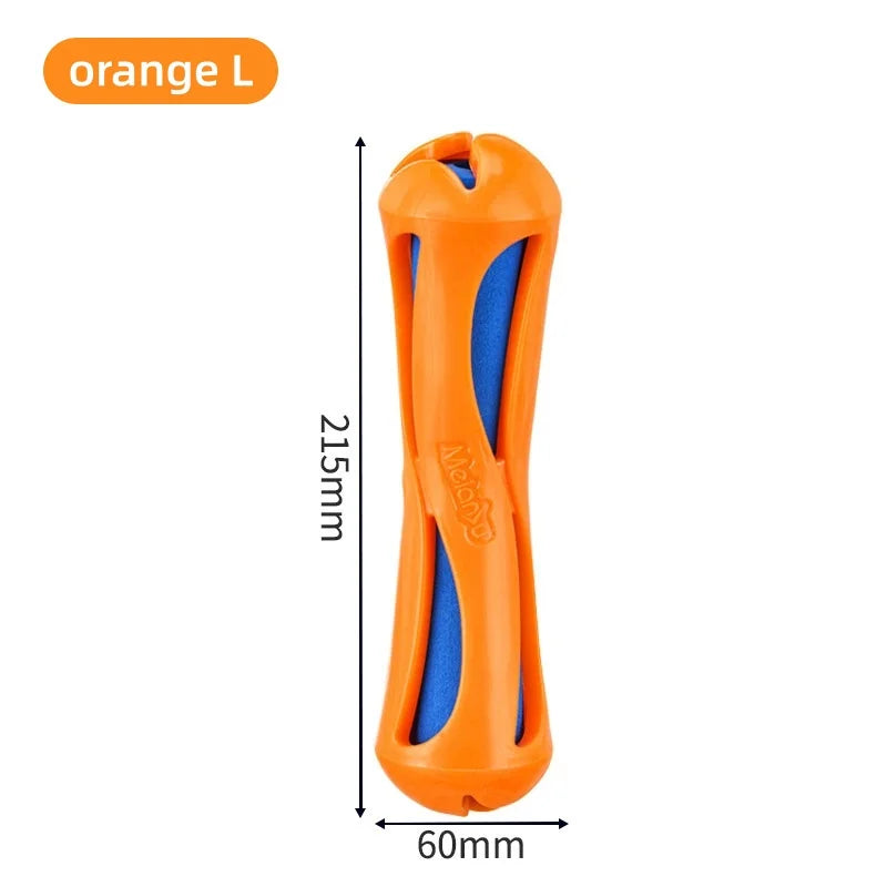 Floating Dog Water Toy for Pool | Indestructible Bite Resistant Rubber Stick | Interactive Fetch Toy for Swimming Beach