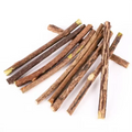 Silvervine Sticks Cat Chews, Natural Teething Toy for Kittens Dental Care Cat Supplies