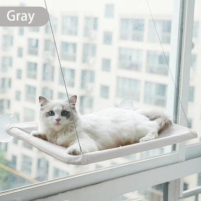 20KG Pet Cat Hammock Hanging Cat Bed Bearing Comfortable Cat Sunny Window Seat Mount Kitten Climbing Frame Pet Accessories Horizon