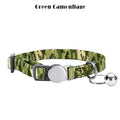 Personalized Cat collar with Bell Safety Buckle Customized Nametag Puppy Kitten Necklace Free Engraving Name ID Tag Nameplate