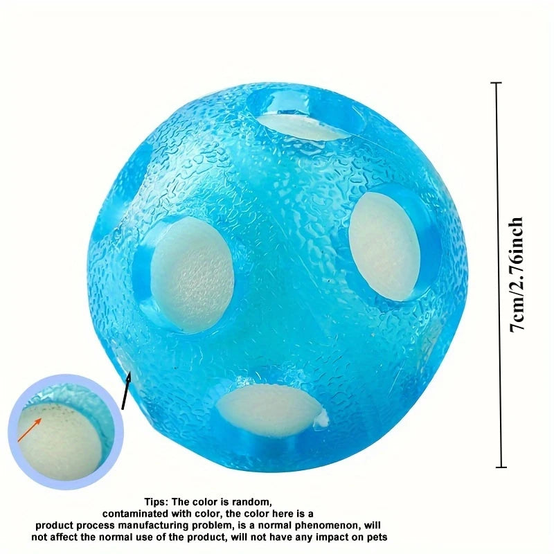 1pc Floating Ocean Ball, Dog Toy Ball Chase Water Play Dog Toy Ball, TPR Interactive Dog Toy Ball Floating Water Ball