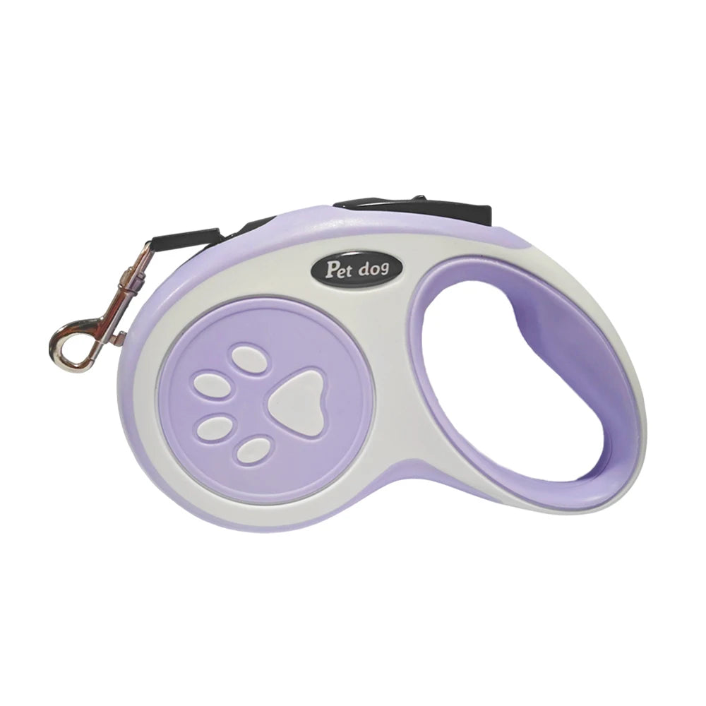 3m 5m Nylon Pet Dog Leash Automatic Retractable Extending Rope Puppy Walking Running Traction Roulette For Small Big Dogs Cats