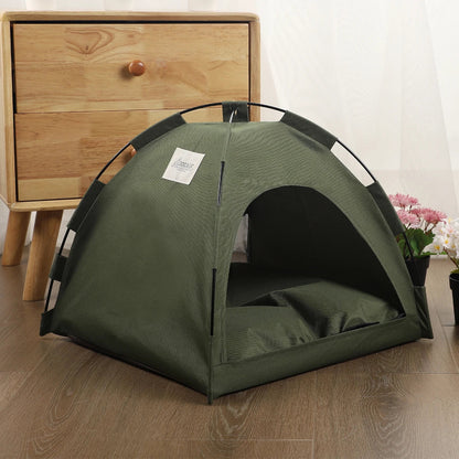 Pet Tent Bed Cats House Supplies Products Accessories Warm Cushions Furniture Sofa Basket Beds Winter Clamshell Kitten Tents Cat Horizon