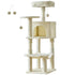 44 Inch Tall Cat Tree Tower for Multiple Cats with Sisal Scratching Posts Condo Perch Platform Indoor Cat Furniture Pet Horizon