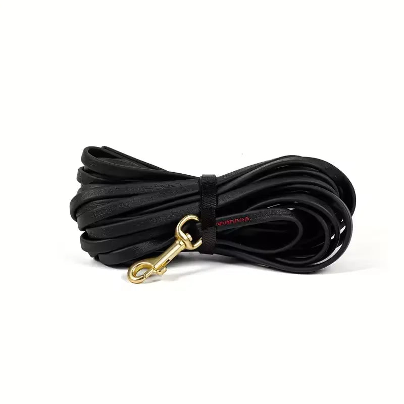 Heavy Duty Waterproof PVC Dog Leash Bite Resistant 1.5-9m Training Rope for Small Medium Large Dogs Anti-Slip Handle 7 Colors