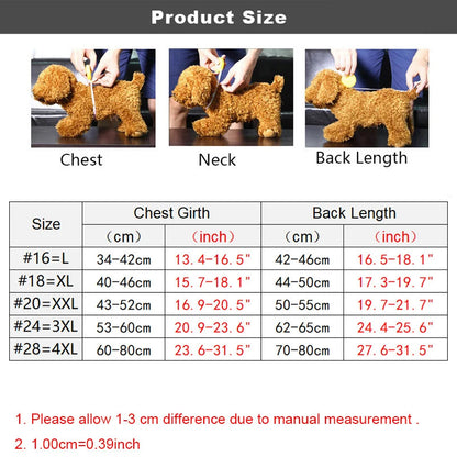 Christmas Knit Sweater for Large Dogs — Golden Retriever, L–4XL Horizon