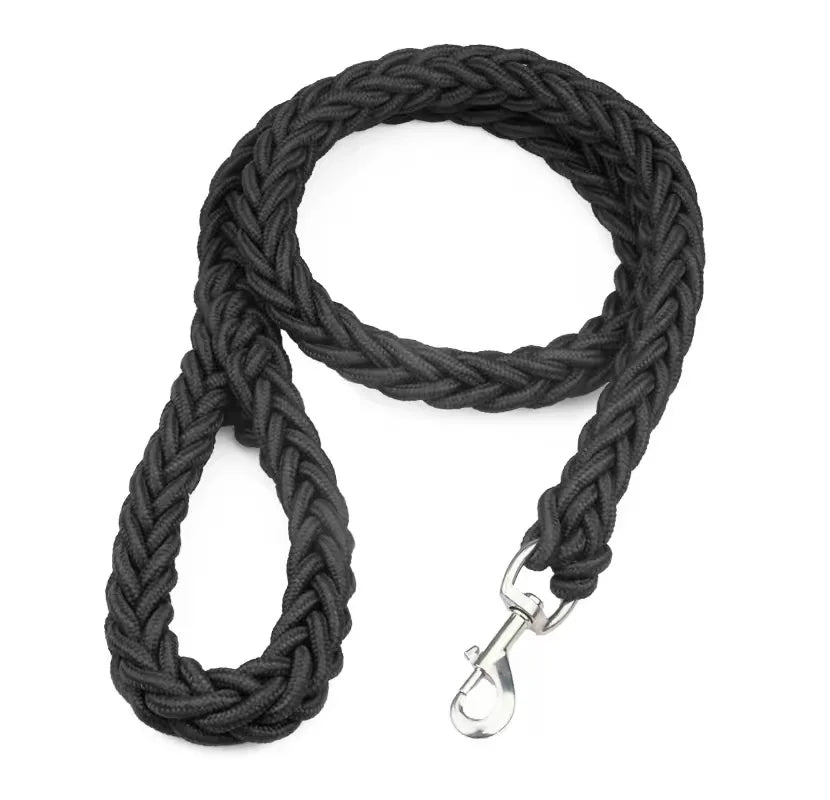 Heavy Dog Leash Strong Leash for Dog Pet Products Braided Medium Large Dog Training Lead Leashes Rope Big Dogs Pet Accessories