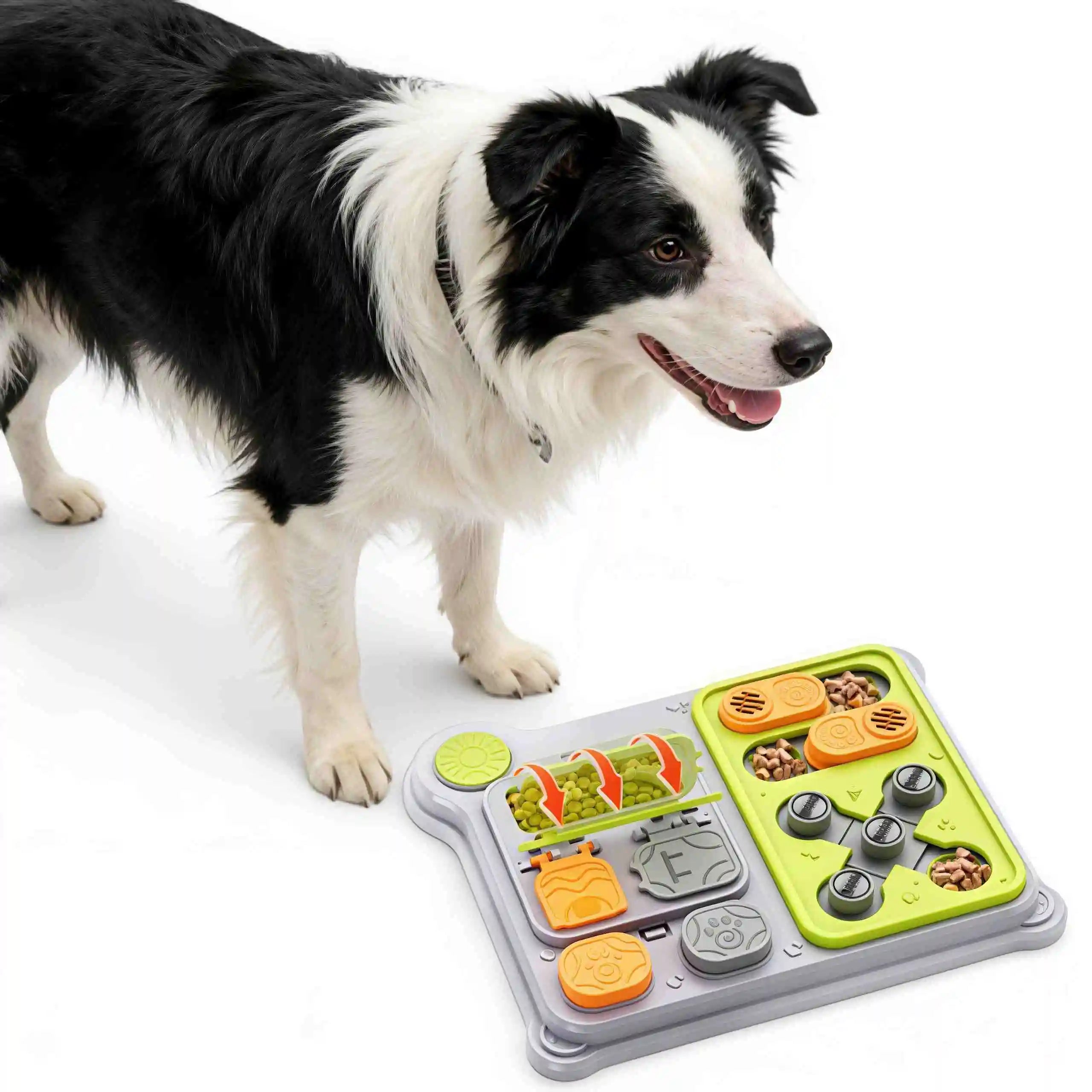 Dog Puzzle Toy & Pet Feeder - Treat Dispensing Toy for IQ Training, New Arrival, Ideal for Small/Medium Dogs