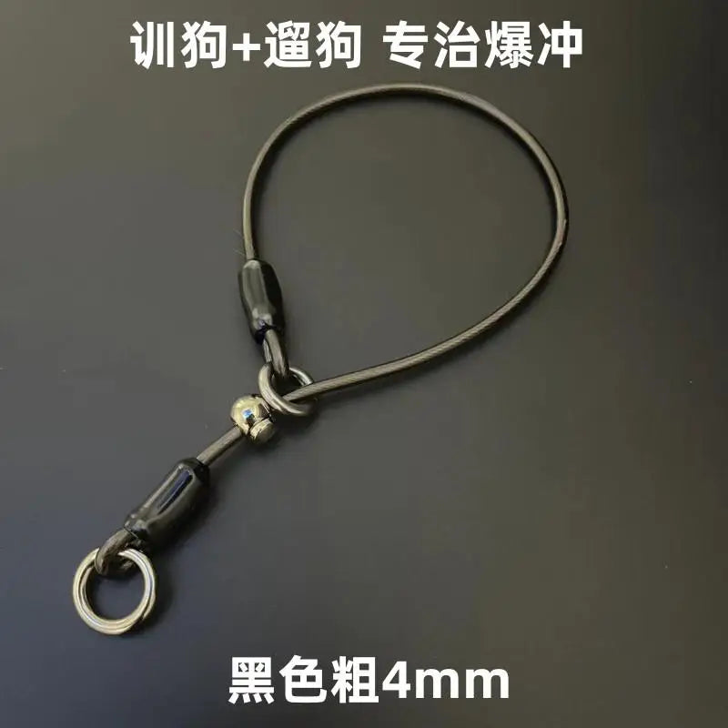 Dog Leash P Chain Explosion Proof Training Collar Small Medium Large Dogs Universal Neck Ring Competition Level Walking Dogs