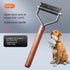 Self-Cleaning Pet Hair Remover Brush — Dogs & Cats Horizon