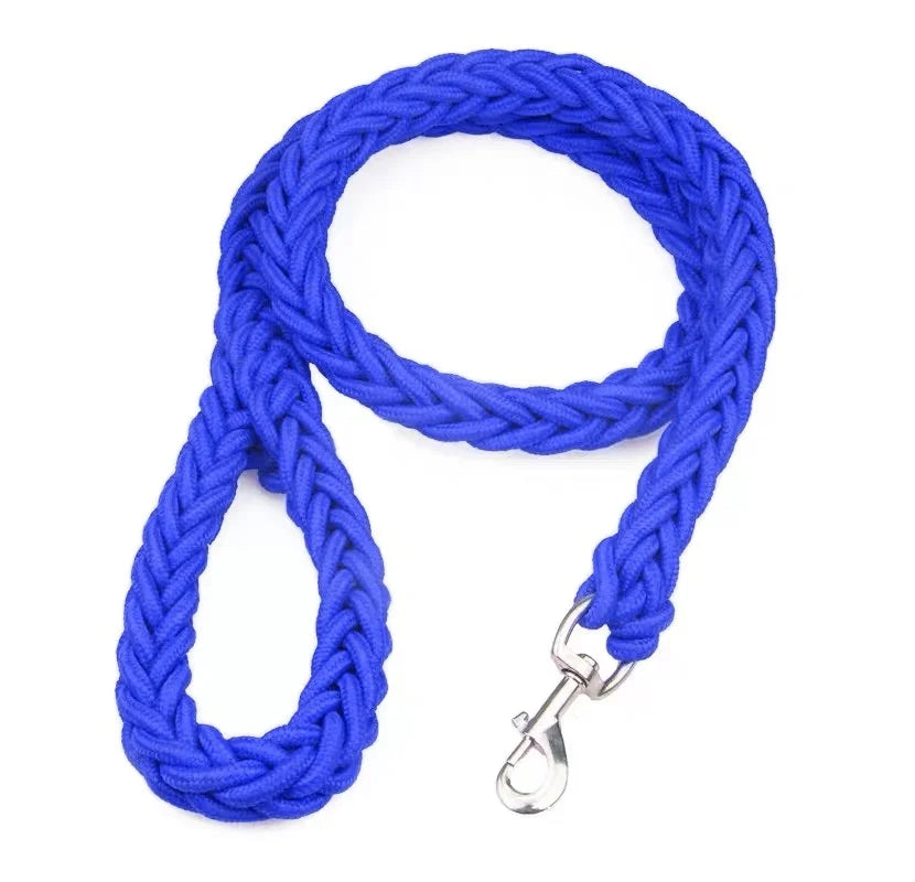 Heavy Dog Leash Strong Leash for Dog Pet Products Braided Medium Large Dog Training Lead Leashes Rope Big Dogs Pet Accessories