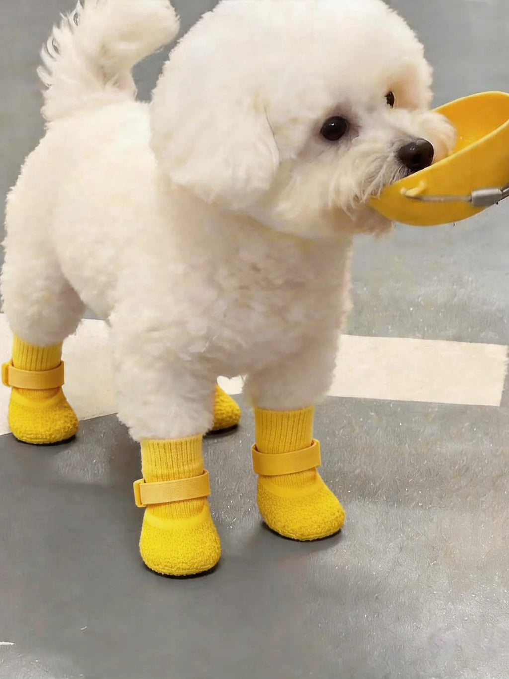 Dogs Anti-Slip Waterproof Soft-Soled Shoes Prevent Falling off Dog Socks for Outdoor Wear Resistant Slip-On Pet Footwear