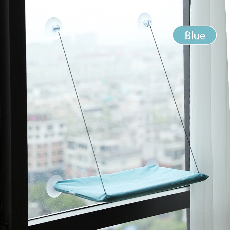 20KG Pet Cat Hammock Hanging Cat Bed Bearing Comfortable Cat Sunny Window Seat Mount Kitten Climbing Frame Pet Accessories Horizon