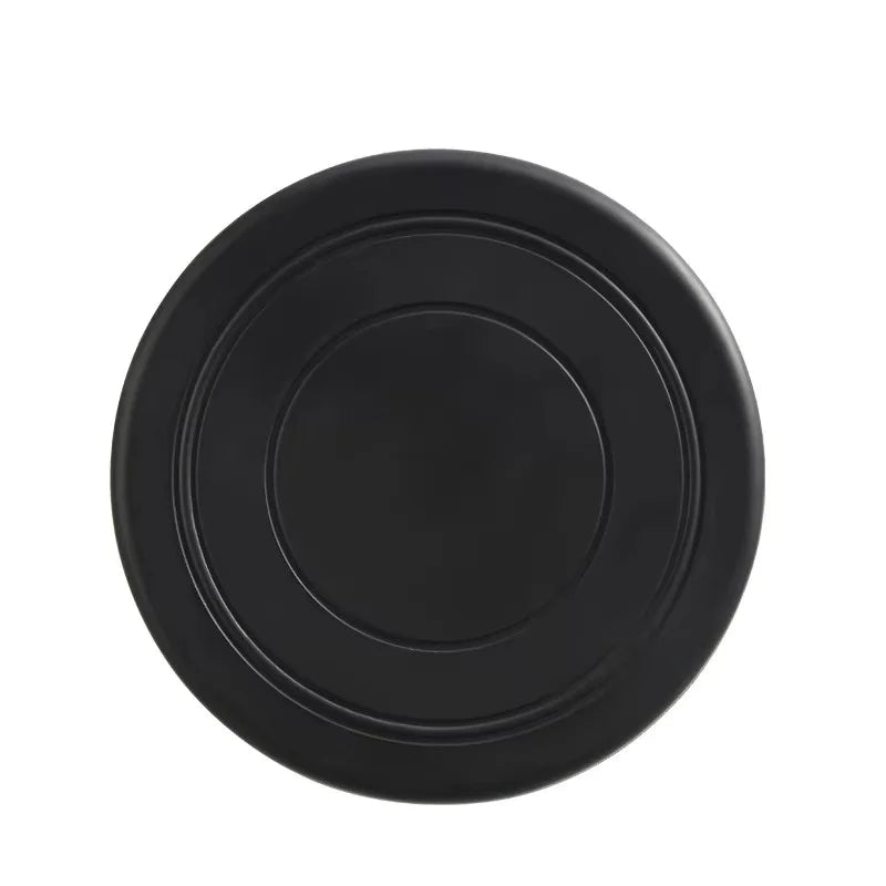 Pet Flying Disc Interactive Training Toy Outdoor Throwing Soft Rubber Flying Saucer For Dogs Exercise Play Fetch Training Supply