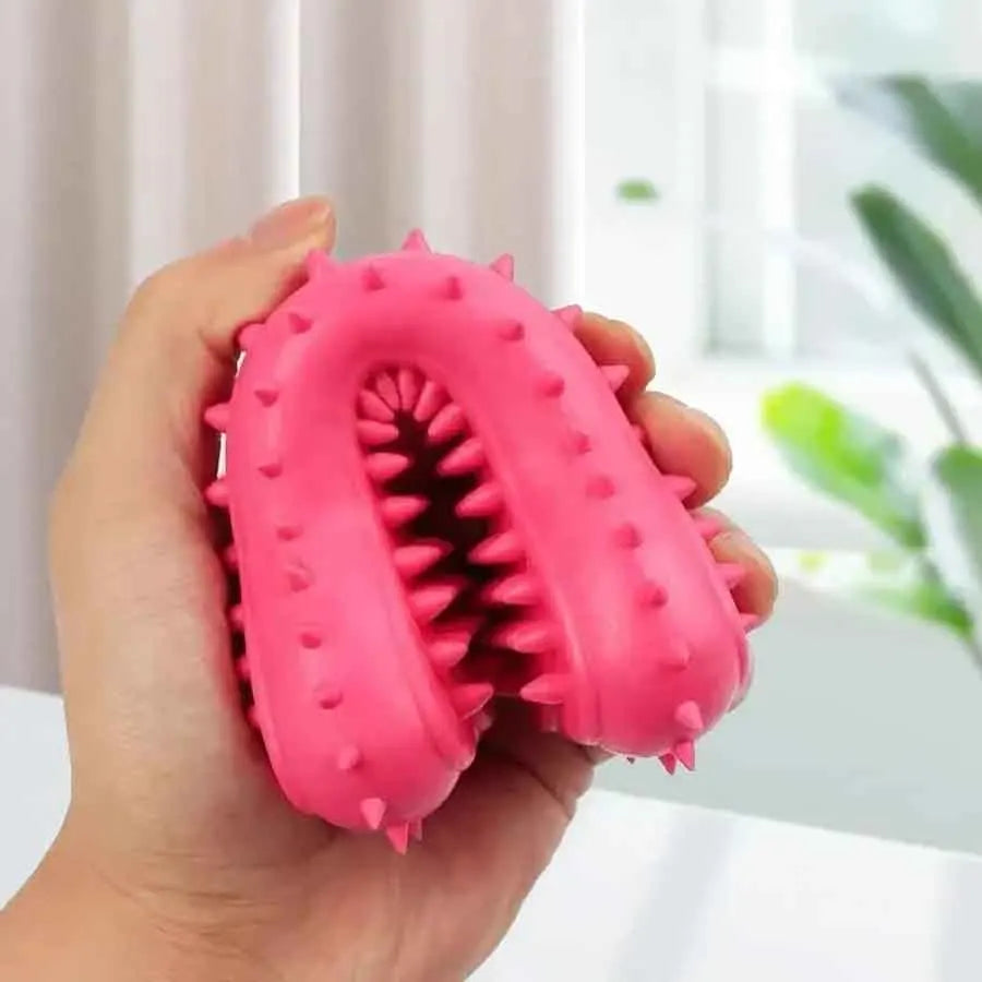 1/3pcs Pet Bone Shape Teeth Chew Toy Soft Rubber Bite-resistance Grinding Chewing Toys for Small Dogs Training Pet Supplies