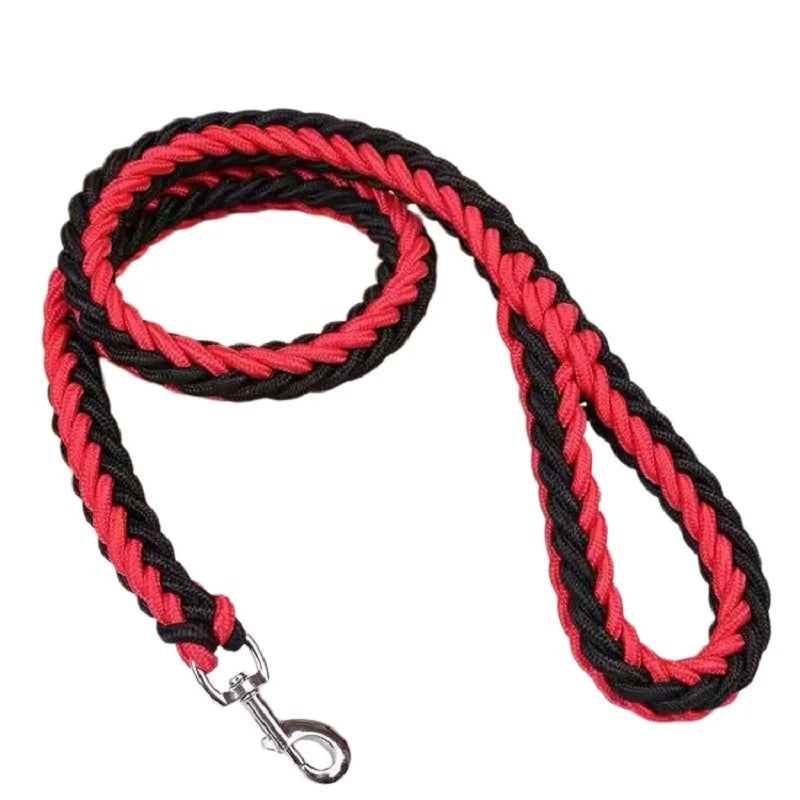 Heavy Dog Leash Strong Leash for Dog Pet Products Braided Medium Large Dog Training Lead Leashes Rope Big Dogs Pet Accessories