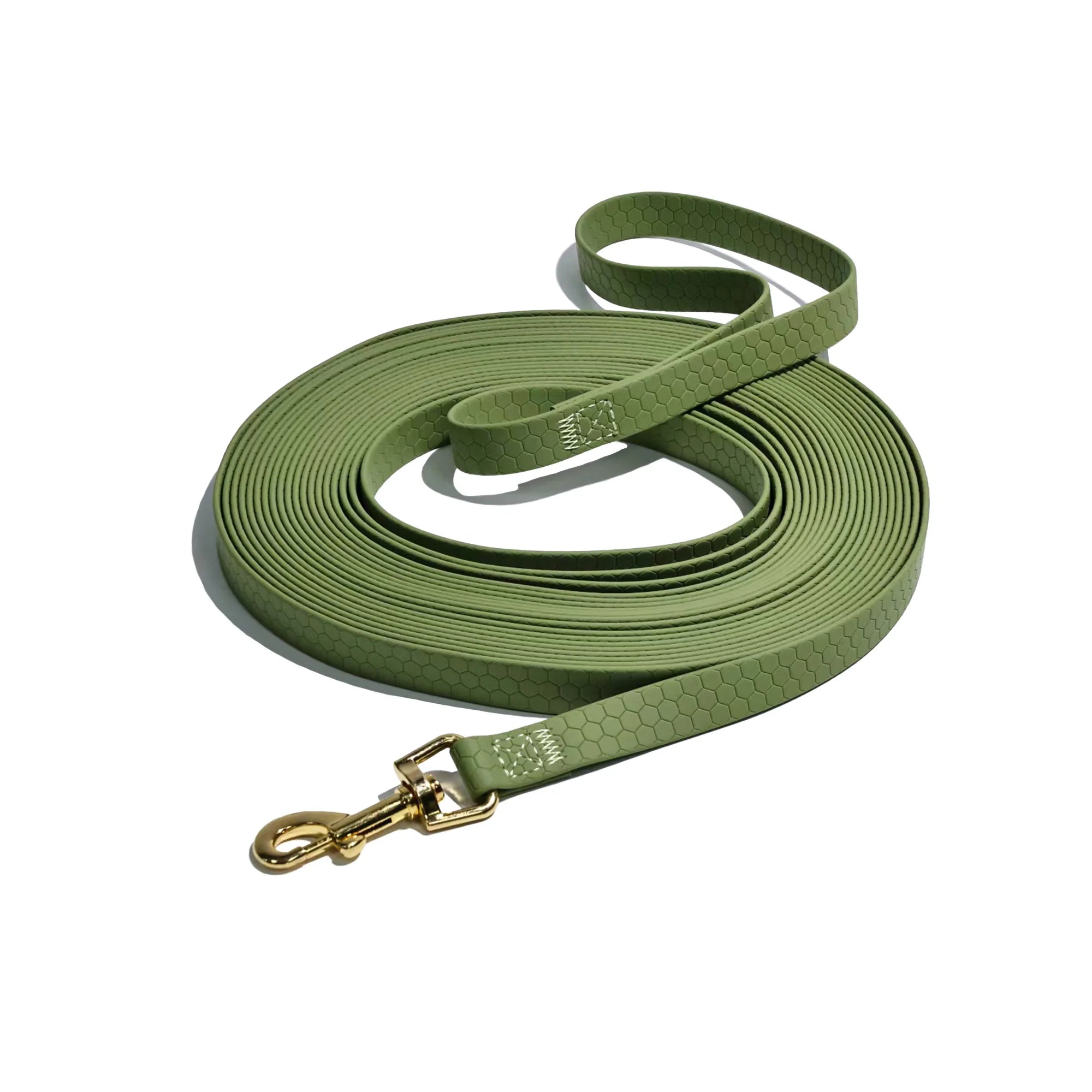 Waterproof PVC Dog Leash,3/6/9/15m Durable Training Lead,Easy Clean Walking Leash with Metal Hook for Small Medium Dogs,9 Colors