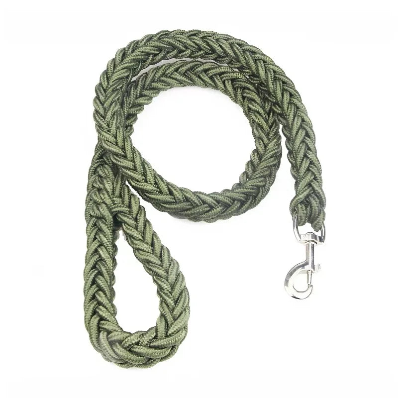 Heavy Dog Leash Strong Leash for Dog Pet Products Braided Medium Large Dog Training Lead Leashes Rope Big Dogs Pet Accessories