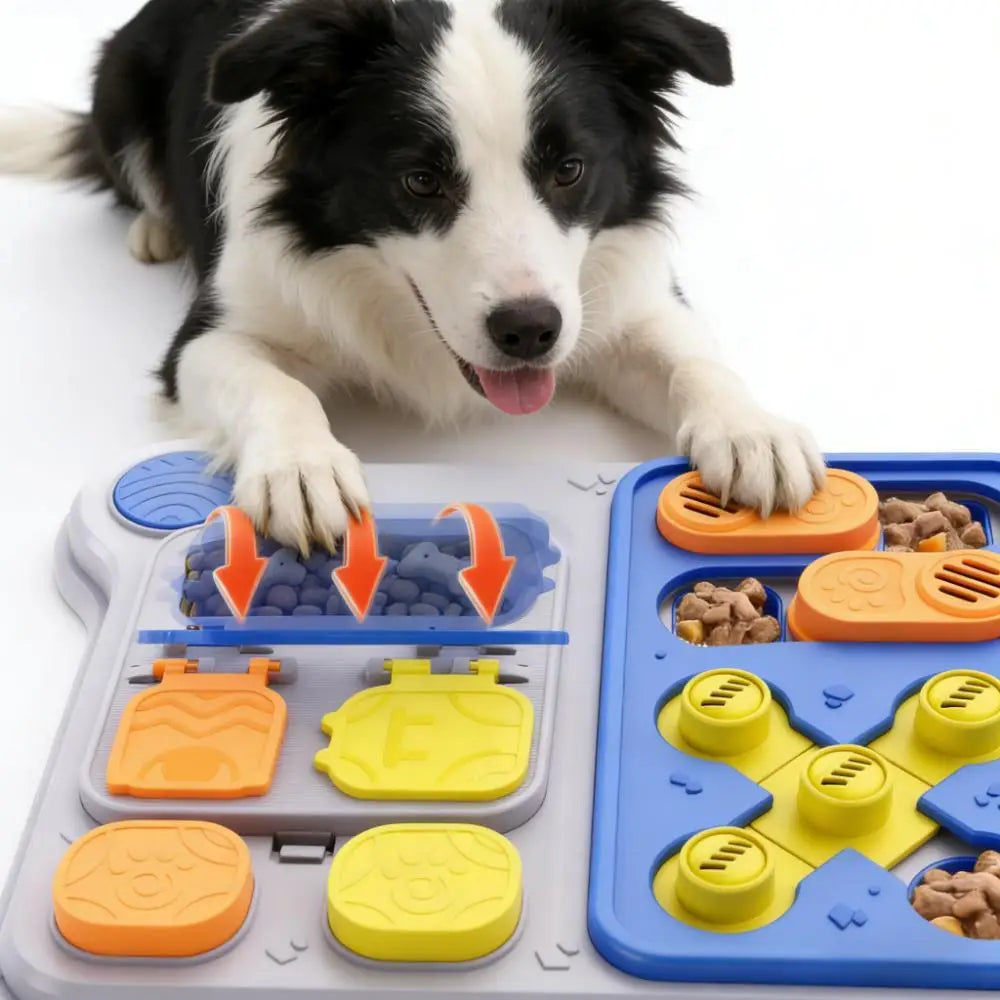 Dog Puzzle Toy & Pet Feeder - Treat Dispensing Toy for IQ Training, New Arrival, Ideal for Small/Medium Dogs