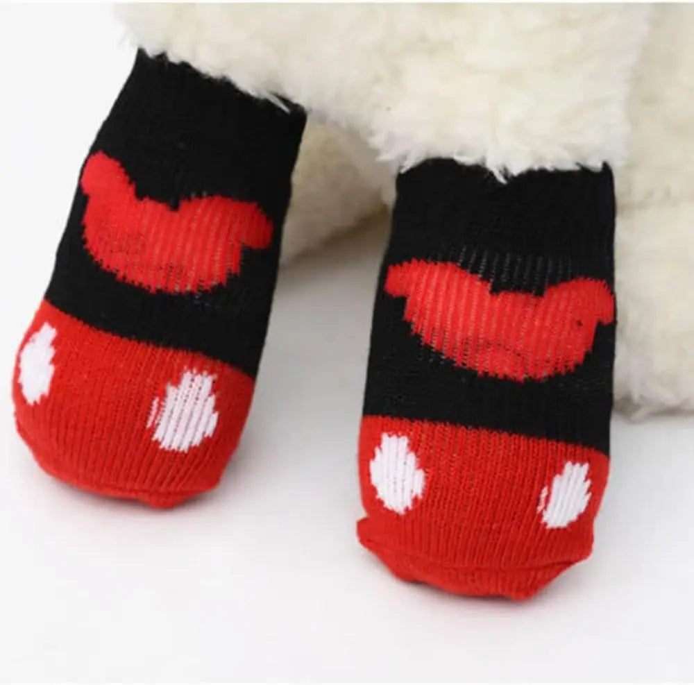 Suitable for ultra small dogs and cats, anti slip indoor pet paw protection, indoor hardwood floor wearing, multiple styles