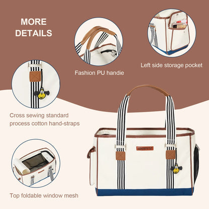 Portable Pet Dog Cat Carrier,Transport Breathable Bag,Fashion Handbag Backpack Air Box For Puppy Kitty Horizon
