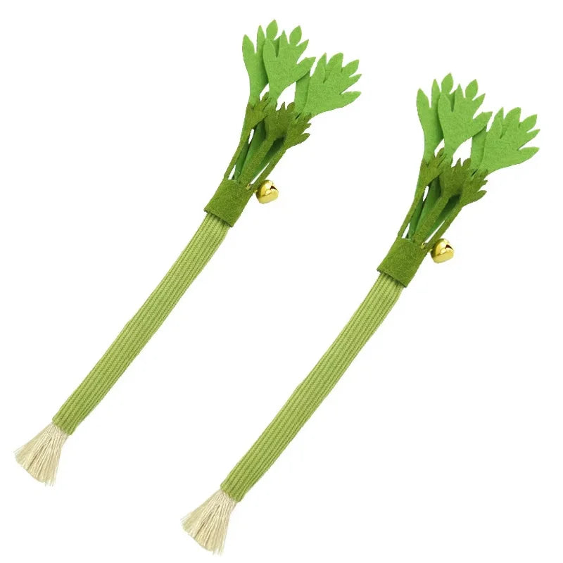 Cat Chew Toys Catnip Cat Teeth Cleaning Toy Interactive Self Playing Catnip Molar Stick Toys Bite Squeaky Cat Toy