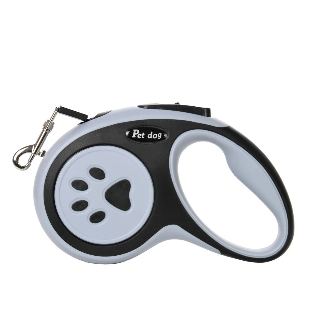 3m 5m Nylon Pet Dog Leash Automatic Retractable Extending Rope Puppy Walking Running Traction Roulette For Small Big Dogs Cats