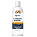 Dog Shampoo and Conditioner 2 in 1 Pet Shower Gel Moisturizing Dog Shampoo for Sensitive Skin PH Balanced Shampoo