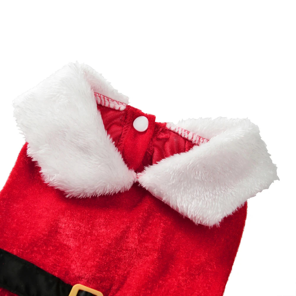 Cute Pet Dresses For Christmas Cosplay Dog Princess Skirt For Small Medium Dogs Cats Kitten Soft Cozy Pets Dresses Kitty Costume