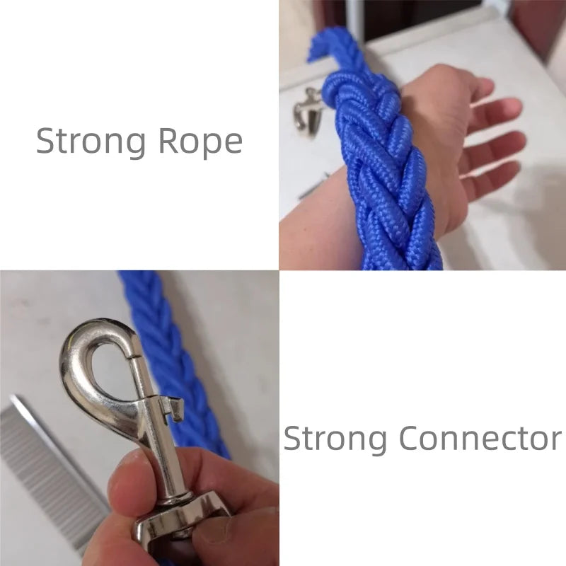Heavy Dog Leash Strong Leash for Dog Pet Products Braided Medium Large Dog Training Lead Leashes Rope Big Dogs Pet Accessories
