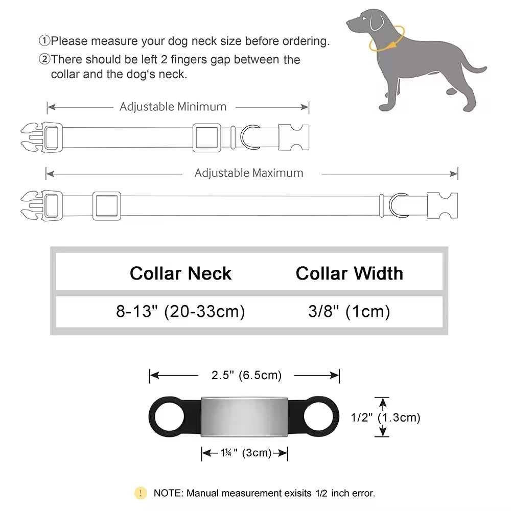 Customized Pet Collar Reflective Cat Collars Free Engraved Puppy Kitten Pet ID Nameplate Necklace With Bell Anti-lost For Cats
