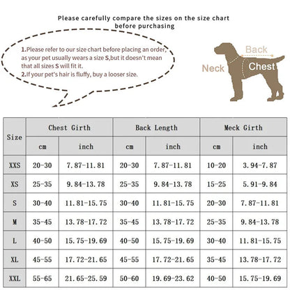 Christmas Holiday Dog Sweater — Warm Autumn &amp; Winter Outfit Horizon