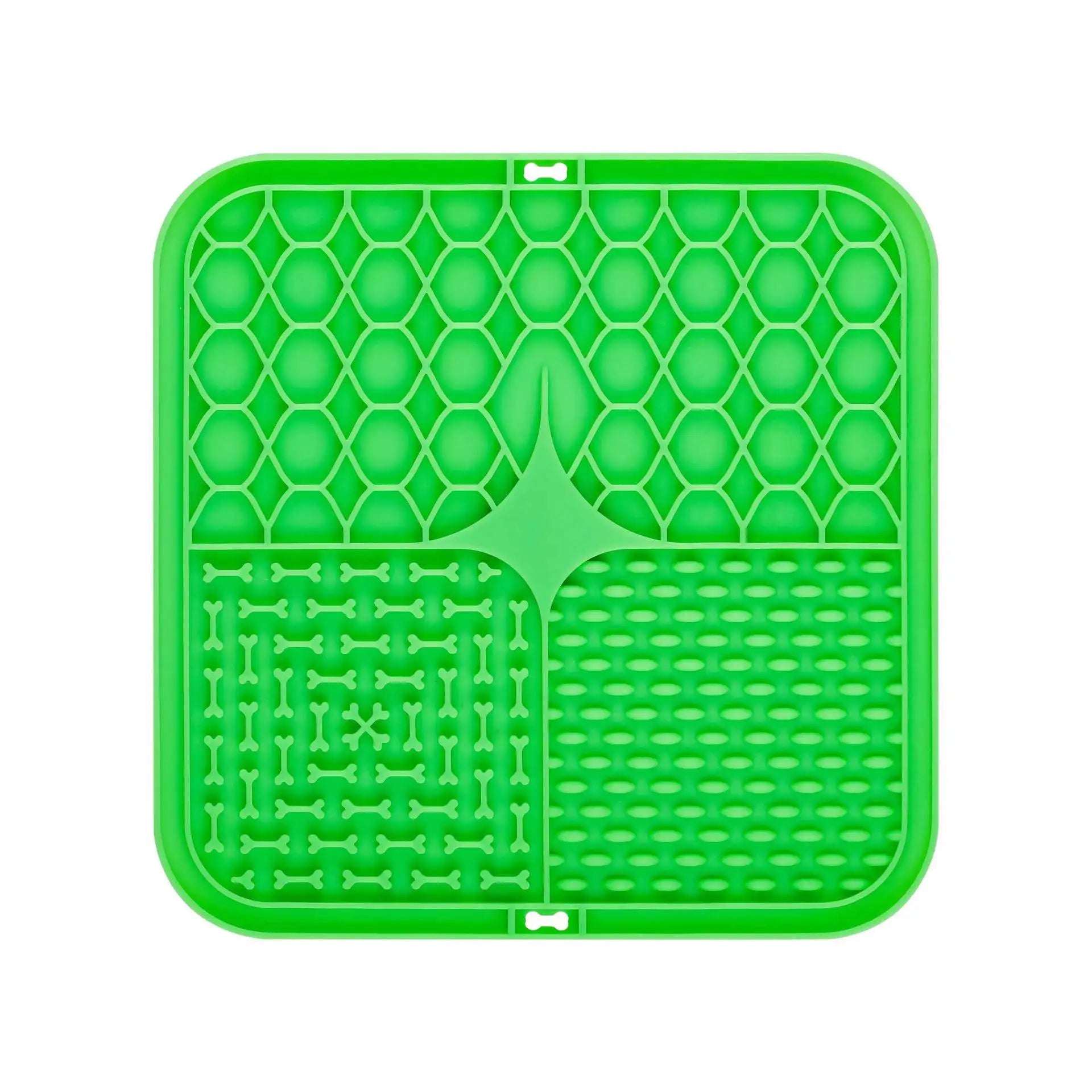 Silicone Dog Lick Mat Slow Feeder with Suction Cup Boredom Buster Bathing Grooming Distraction Licking Pad for Dogs Cats